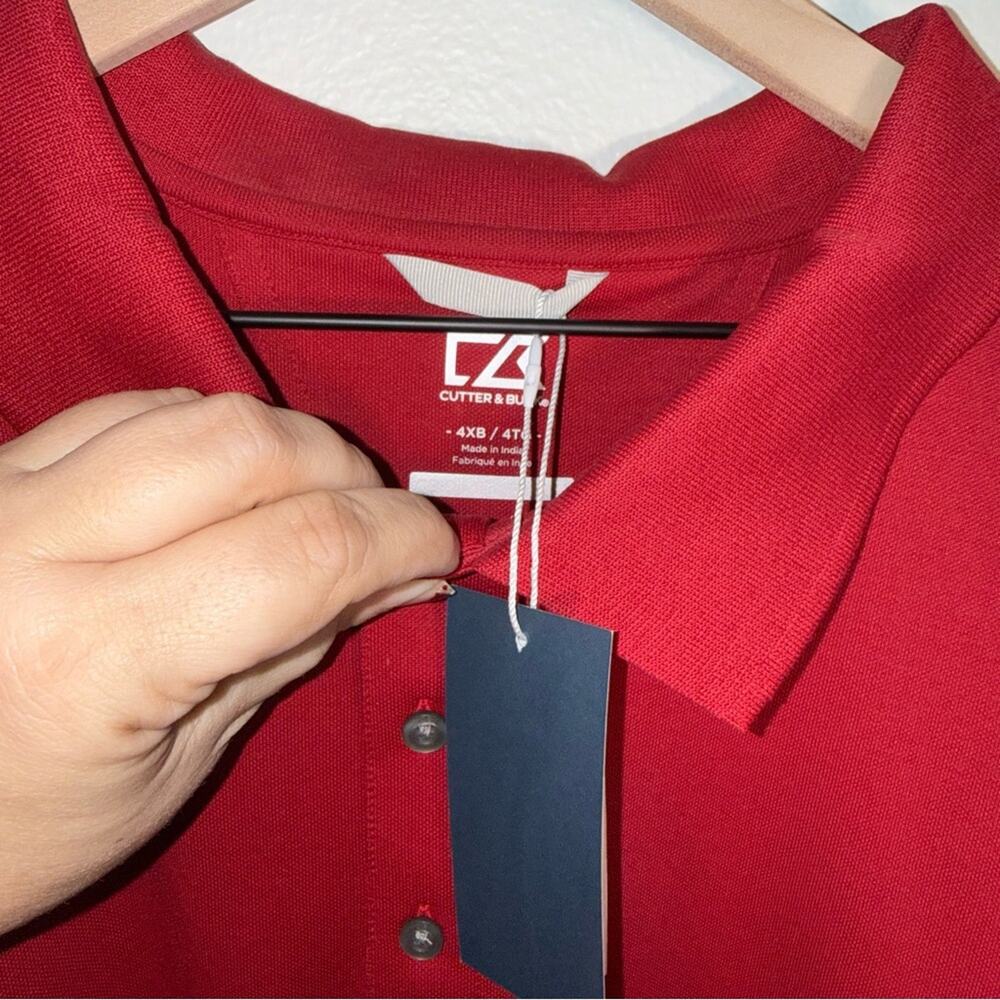 NWT CUTTER & BUCK men’s big and tall set of 2 work wear Target uniform polos 4X - Picture 8 of 8